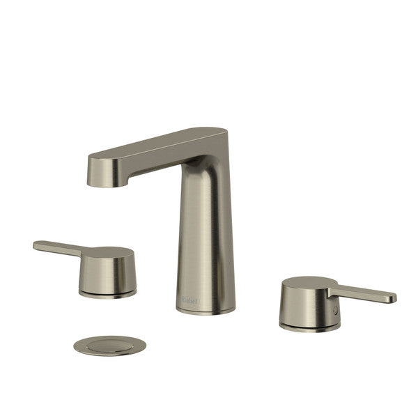 Modern bathroom faucet set with two handles