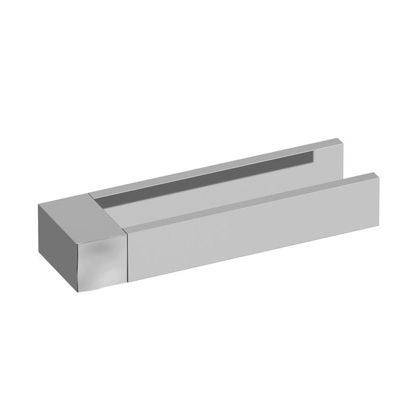 Silver metal rectangular paper holder