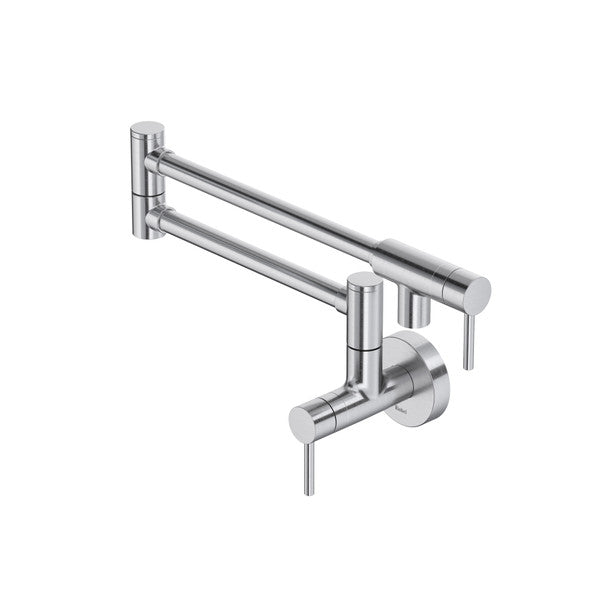 Modern wall-mounted folding kitchen faucet