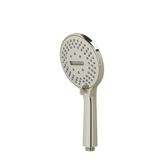Modern handheld showerhead with multiple spray patterns