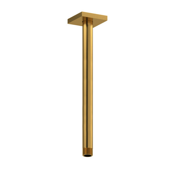 Gold ceiling mount pipe for lighting or fixtures