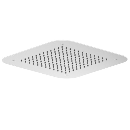 White ceiling vent with a perforated design.