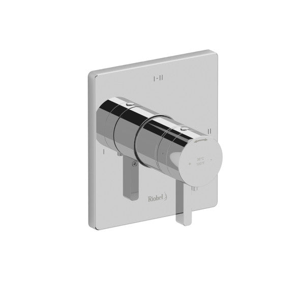 Paradox 1/2" Thermostatic & Pressure Balance Trim With 3 Functions (Shared)
