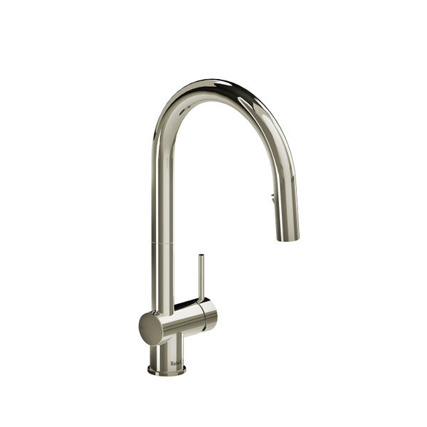 Modern stainless steel kitchen faucet