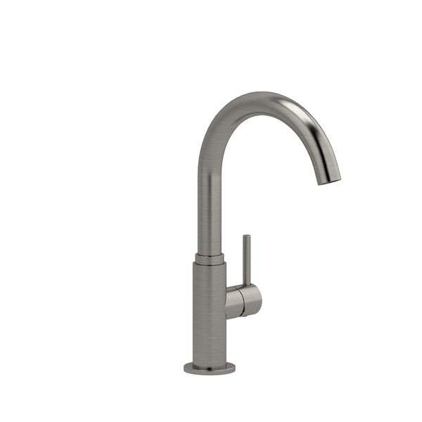 Modern stainless steel kitchen faucet