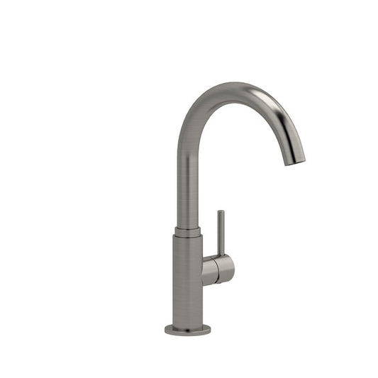 Modern stainless steel kitchen faucet