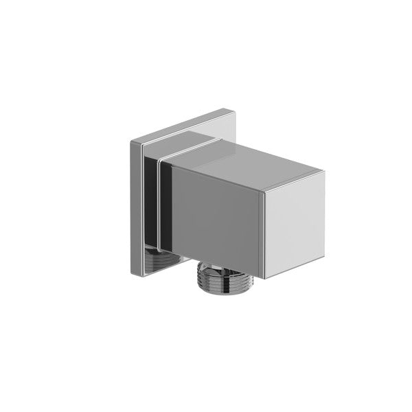 Modern square chrome faucet fitting
