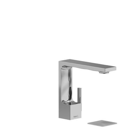 Modern chrome kitchen faucet with a sleek design