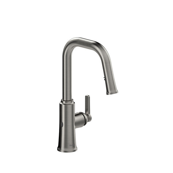 Modern kitchen faucet with a sleek design