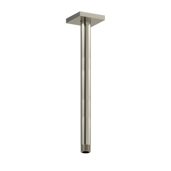 Metal ceiling support pole with a square top