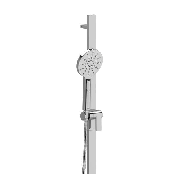Modern shower system with adjustable handheld showerhead