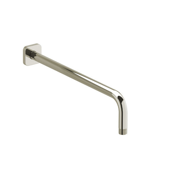 Modern polished chrome wall-mounted towel bar