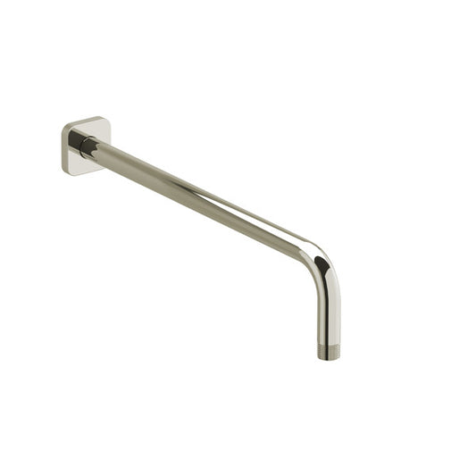 Modern polished chrome wall-mounted towel bar