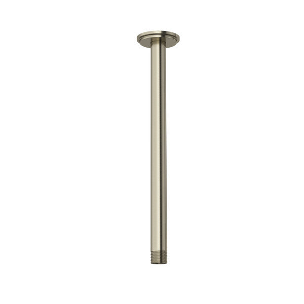 Metal support post with a circular base