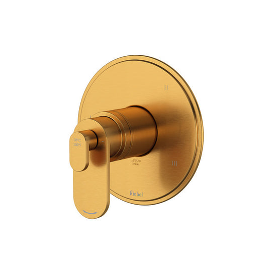 Modern gold bathroom faucet handle