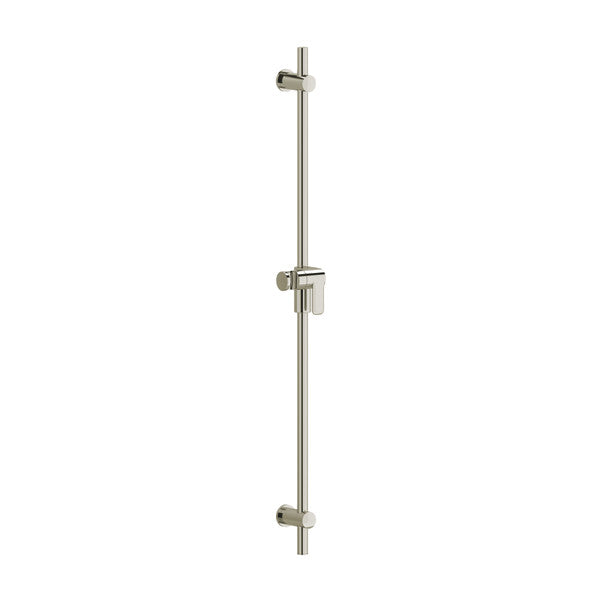 Shower bar for adjustable shower head installation